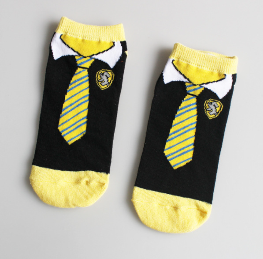 Summer New Personality Harry Potter Couple Socks Women Cartoon Boat Socks Men Cotton Socks