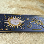 Sun & Moon Navy Bookmark