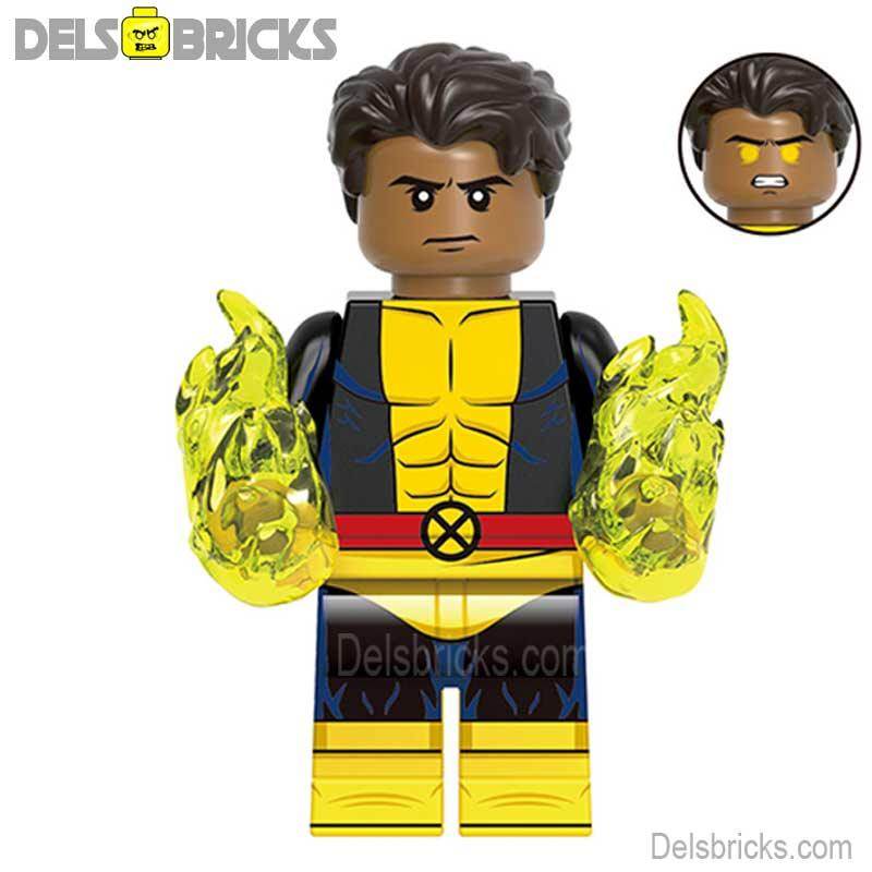 Sunspot From X-Men '97 Lego Minifigures custom toys - 