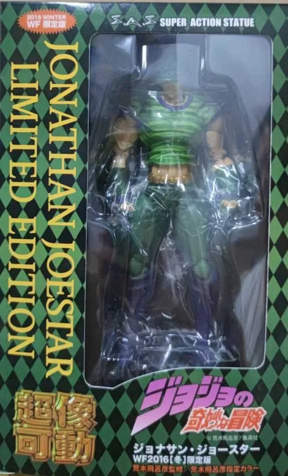 Super action statue 17cm Action Figure jojo bizarre adventure Kujo Jotaro Dio Brando Diavolo Bruno Bucciarati Leone Jolyne Cujoh