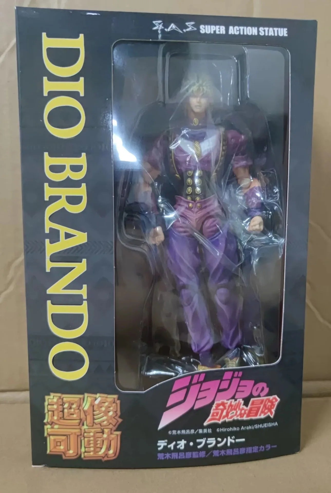 Super action statue 17cm Action Figure jojo bizarre adventure Kujo Jotaro Dio Brando Diavolo Bruno Bucciarati Leone Jolyne Cujoh