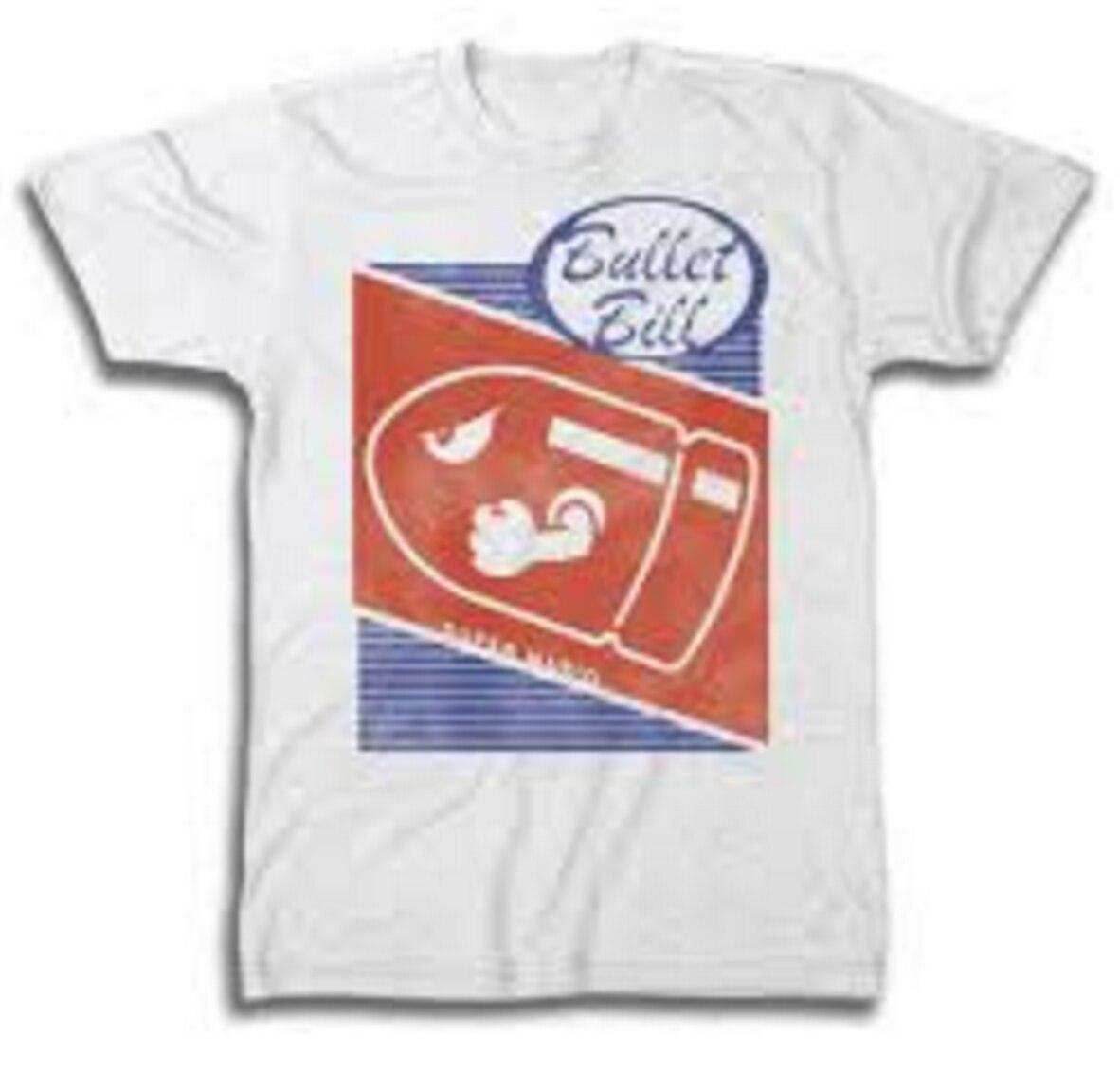 Super Mario Bros Bullet Bill T-shirt - S