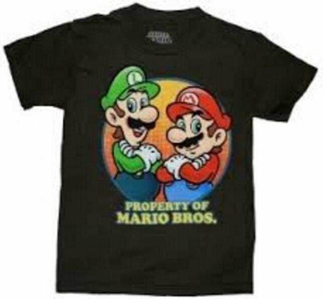 Super Mario Bros. Mario and Luigi Boys T-Shirt - 8