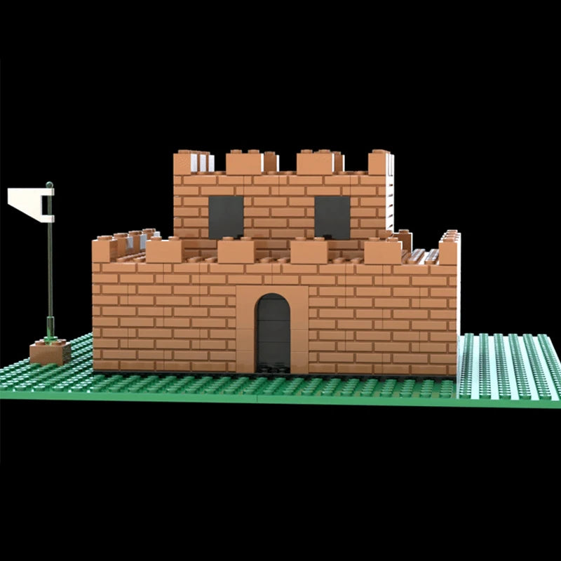 Super Mario End of level Castle Figure