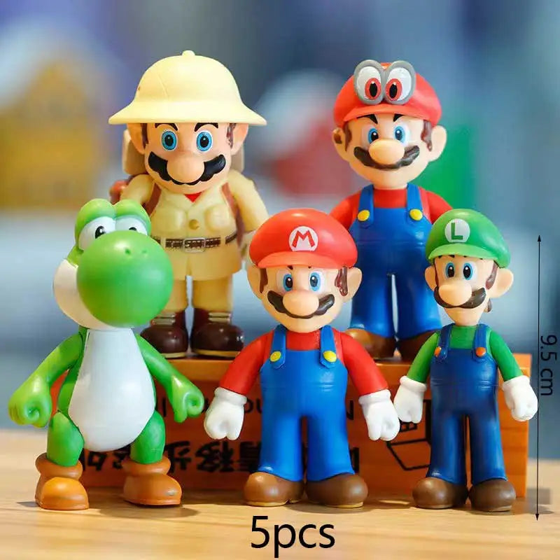 Super Mario figures