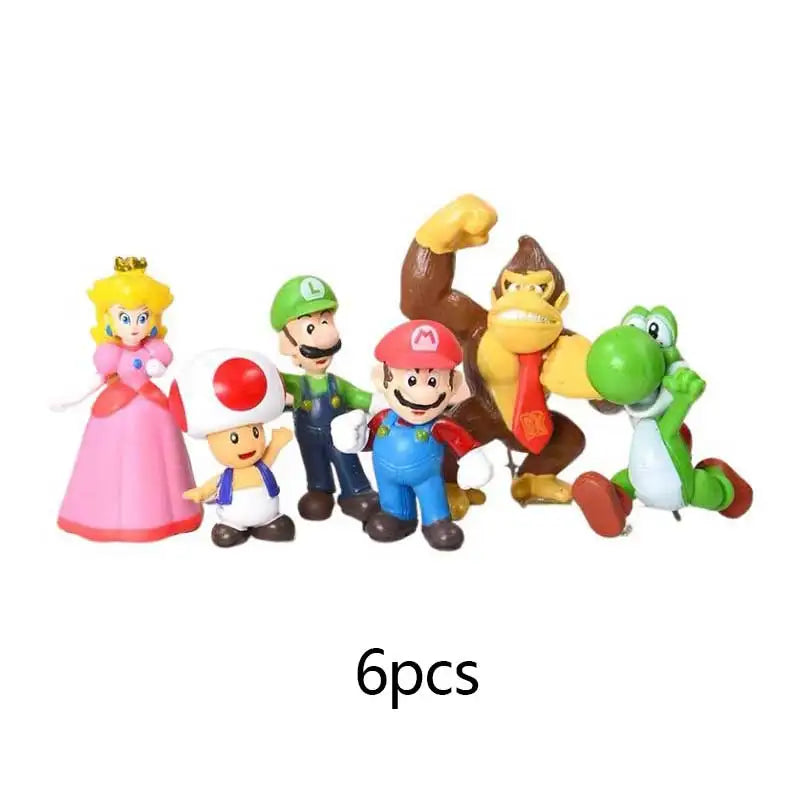 Super Mario figures