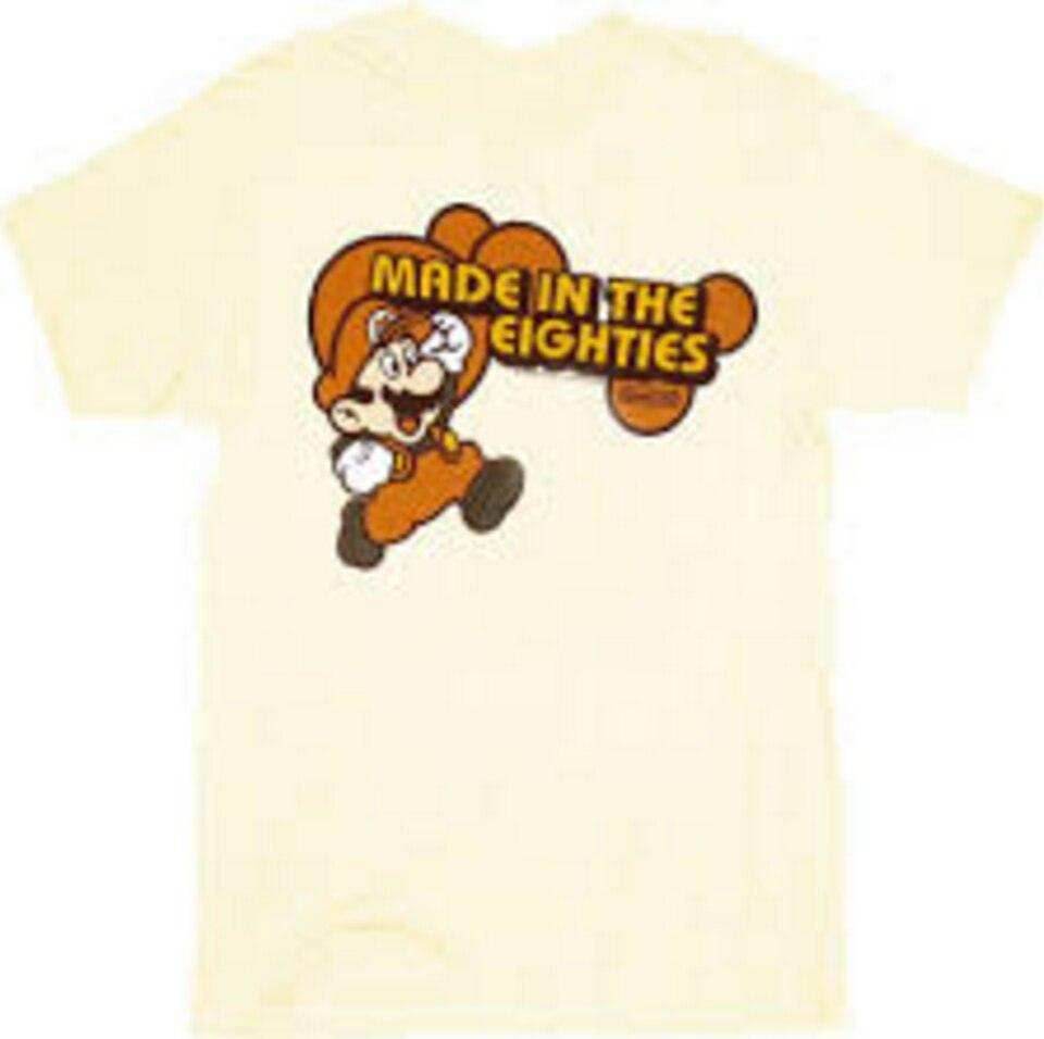 Super Mario Made in the Eighties 80's T-shirt - S