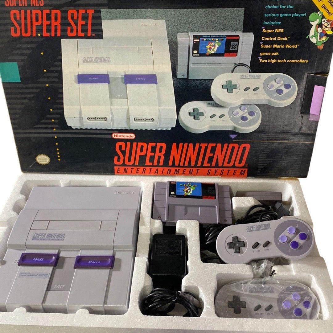 Super Nintendo (Console-CIB) with Original Retail Box