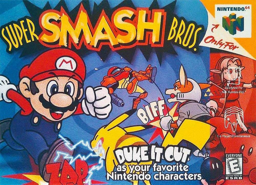 Super Smash Bros. (Nintendo 64) - Game Manual Only