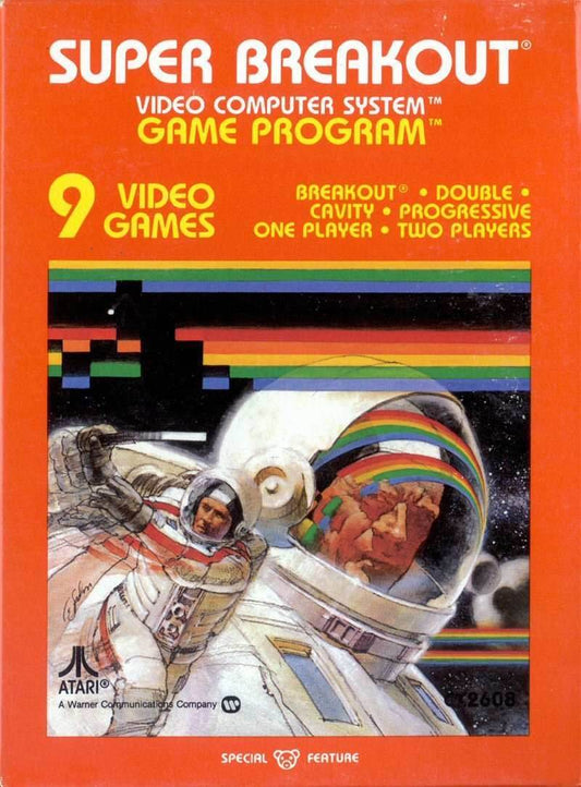 Super Breakout (Atari 2600) - Game Manual Only