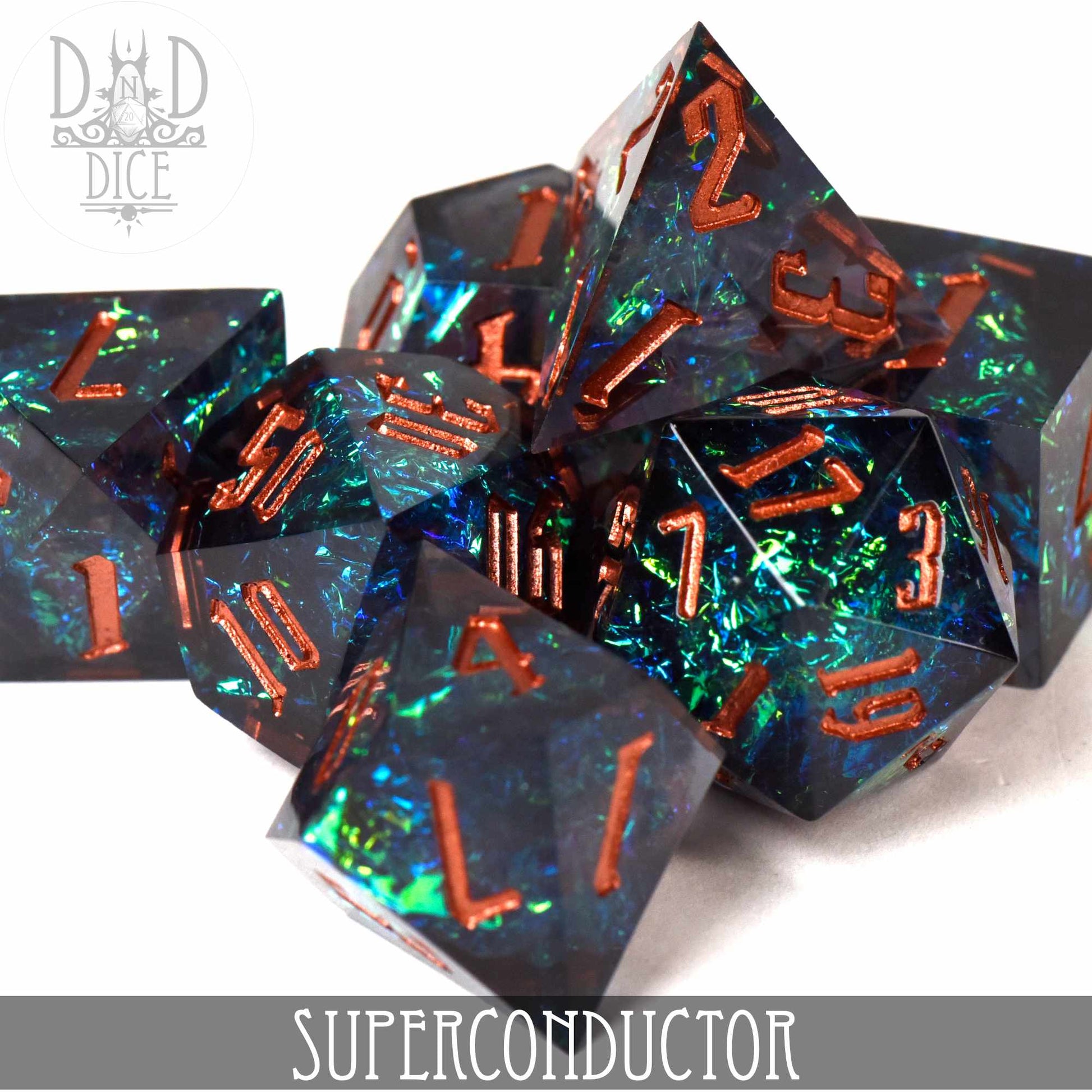 Superconductor Handmade Dice Set