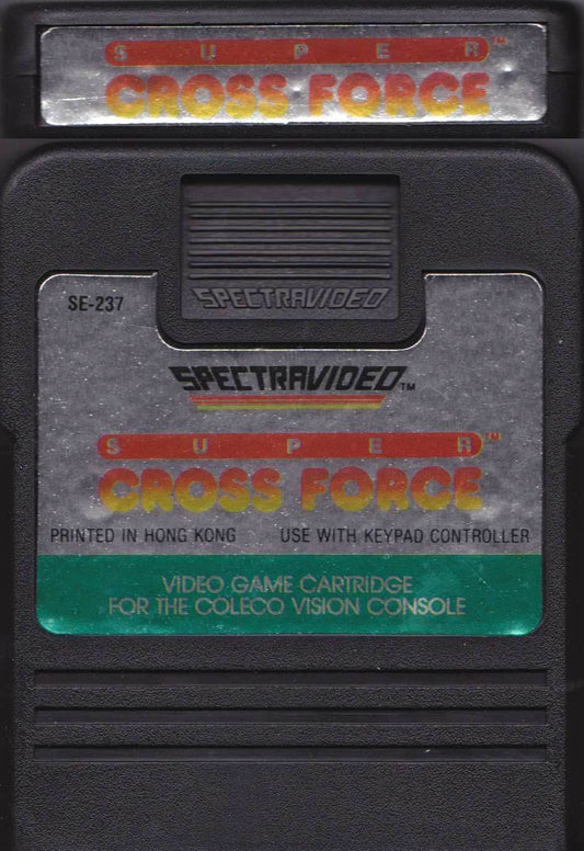 Super Cross Force (Colecovision) - Game Manual Only
