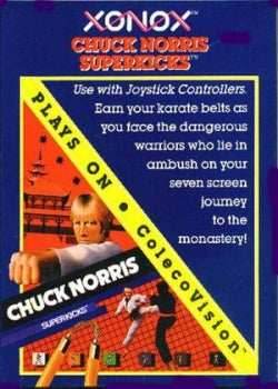 Chuck Norris Superkicks (Atari 2600) - Game Manual Only