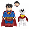 Superman & Krypto NEW Superman Movie 2025 Lego Minifigures Custom Toys
