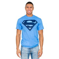 Superman Navy Shield Logo T-shirt - S