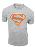Superman Red-Orange Shield Adult T-Shirt - S