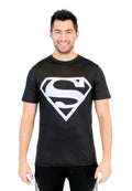Superman Silver Logo Performance Athletic T-Shirt - S