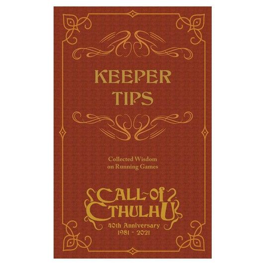 Call of Cthulhu Keeper Tips Book - 