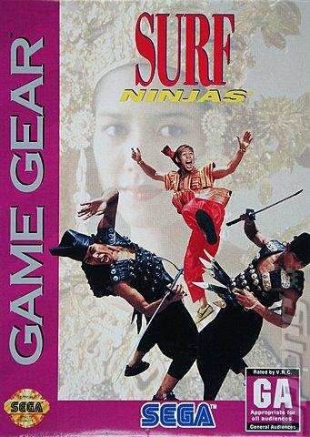 Surf Ninja (Sega Game Gear) - Game Manual Only