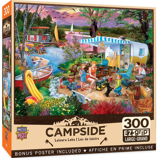 Campside - Leisure Lake 300 Piece EZ Grip Jigsaw Puzzle