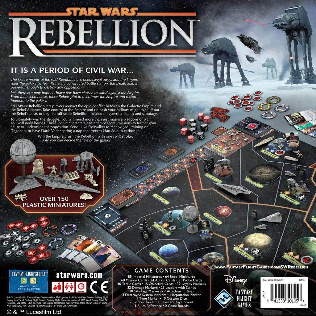 Star Wars: Rebellion Board Game - 