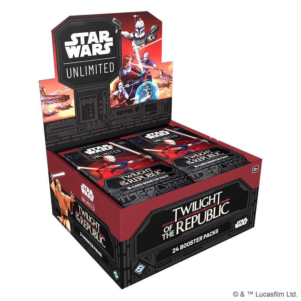 Star Wars: Unlimited - Twilight of the Republic Booster Display - 