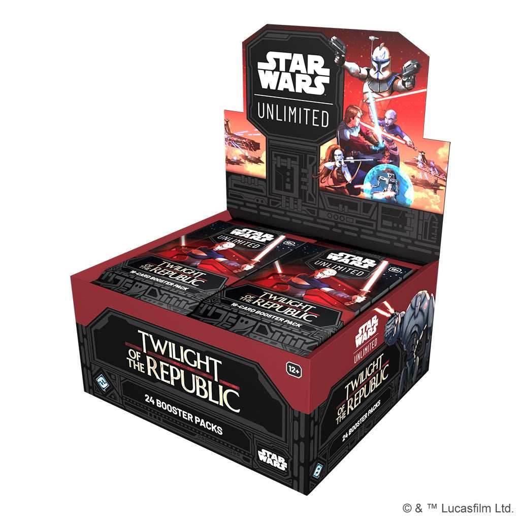 Star Wars: Unlimited - Twilight of the Republic Booster Display - 