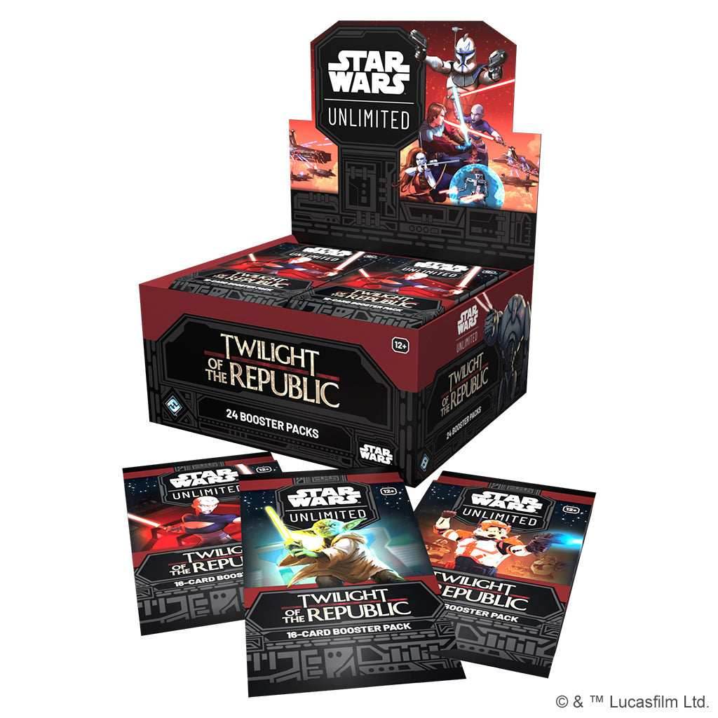 Star Wars: Unlimited - Twilight of the Republic Booster Display - 