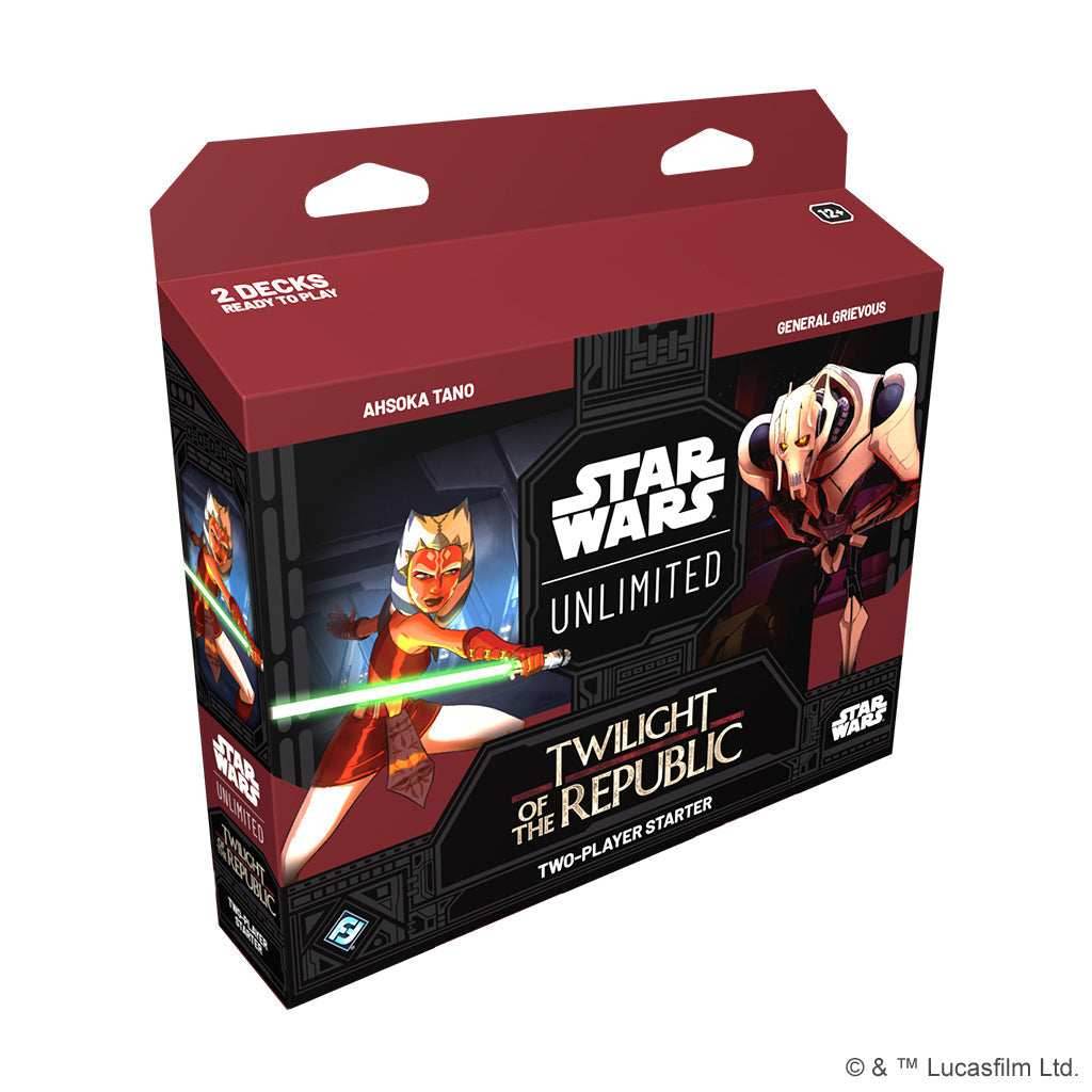 Star Wars Unlimited: Twilight of the Republic Two-Player Starter Kit - 