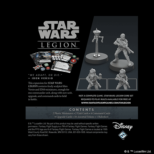 Star Wars: Legion - Iden Veriso and ID10 Commander Expansion - 