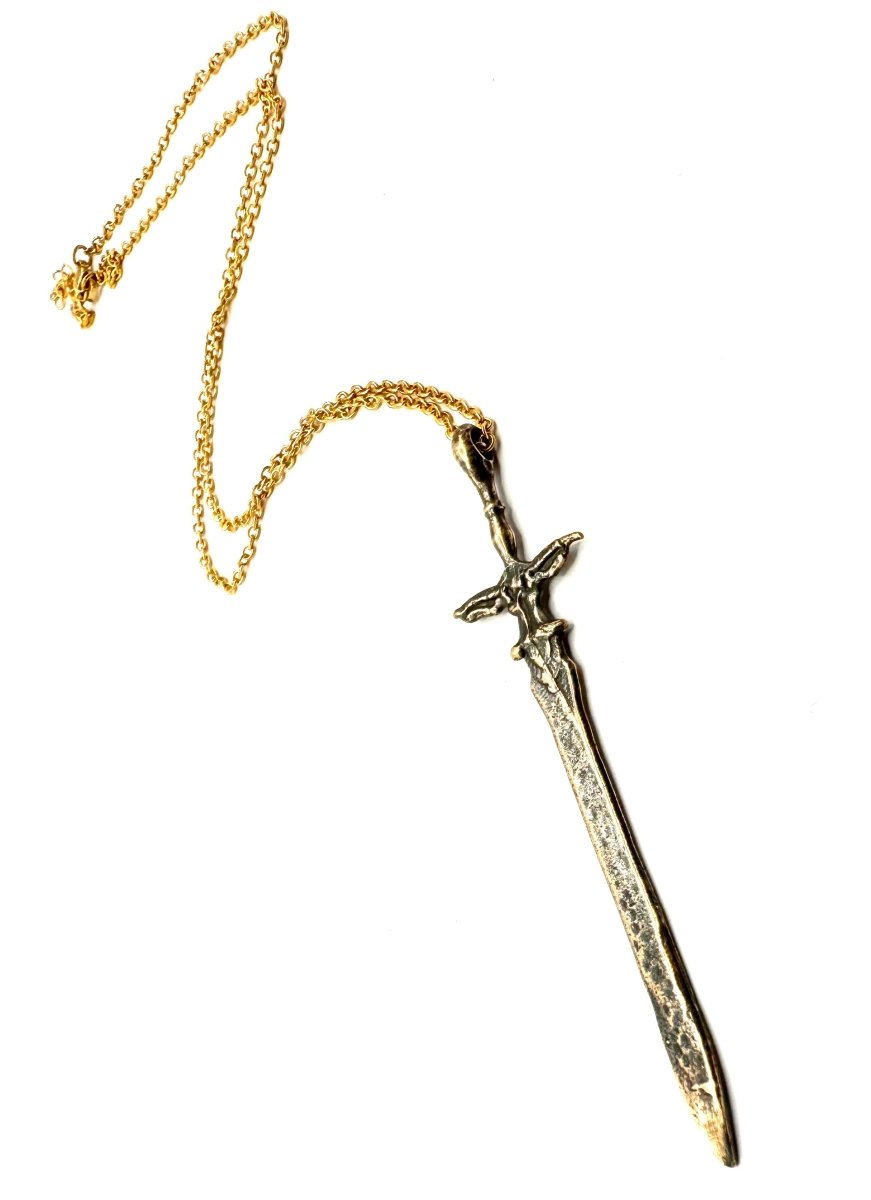 Sword of the Ancients Sword Necklace in Sterling Silver or Bronze Fulfilled Julian The 2nd