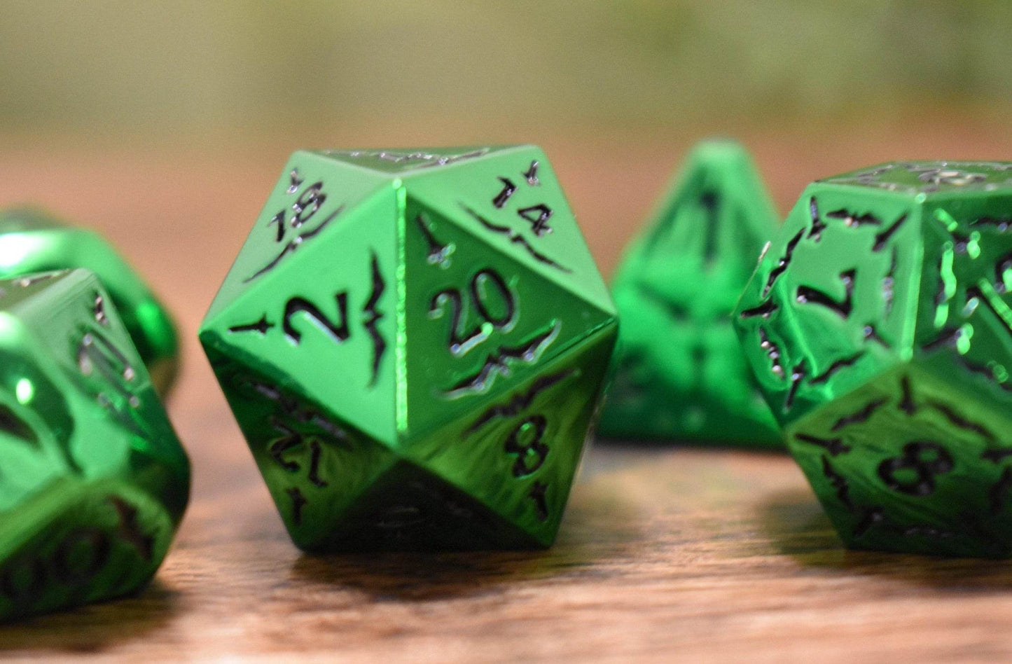 Sword of the Emerald Isles Metal Dice Set 'PRE-ORDER | SPRING EVENT DEAL' - 