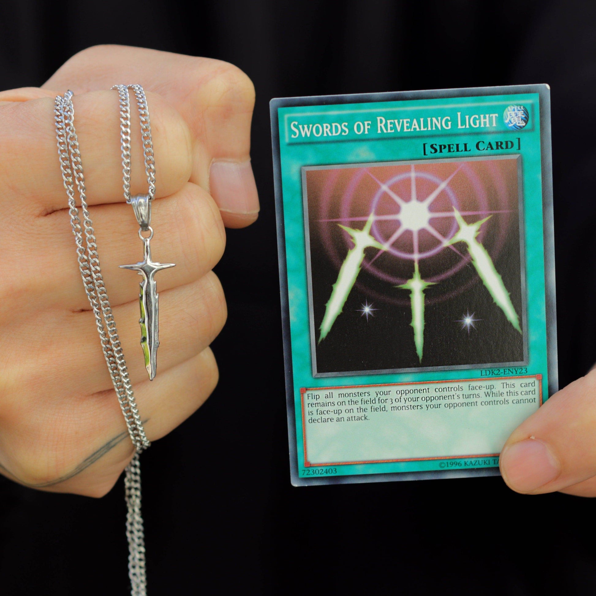 Yu-Gi-Oh!™ Sword Of Revealing Light Necklace - Black