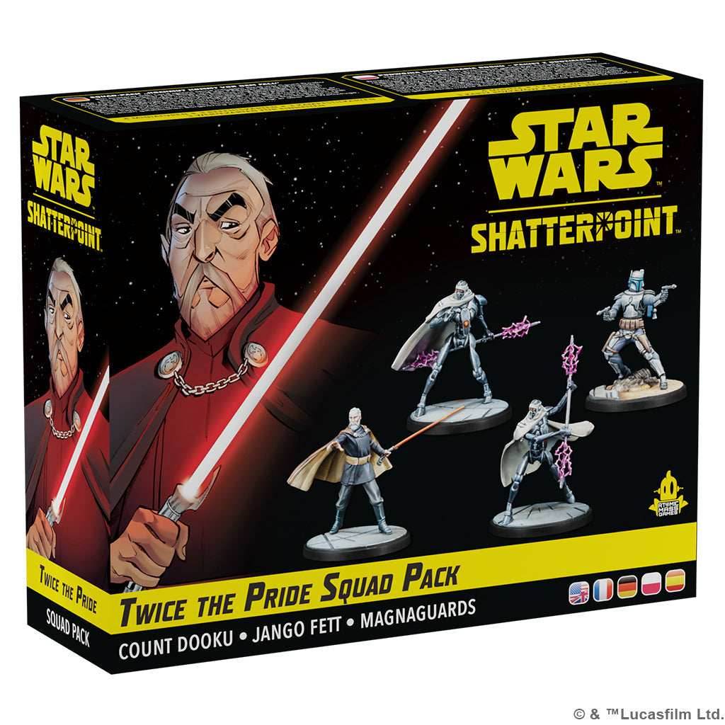 Star Wars Shatterpoint: Twice the Pride - Count Dooku Squad Pack - 