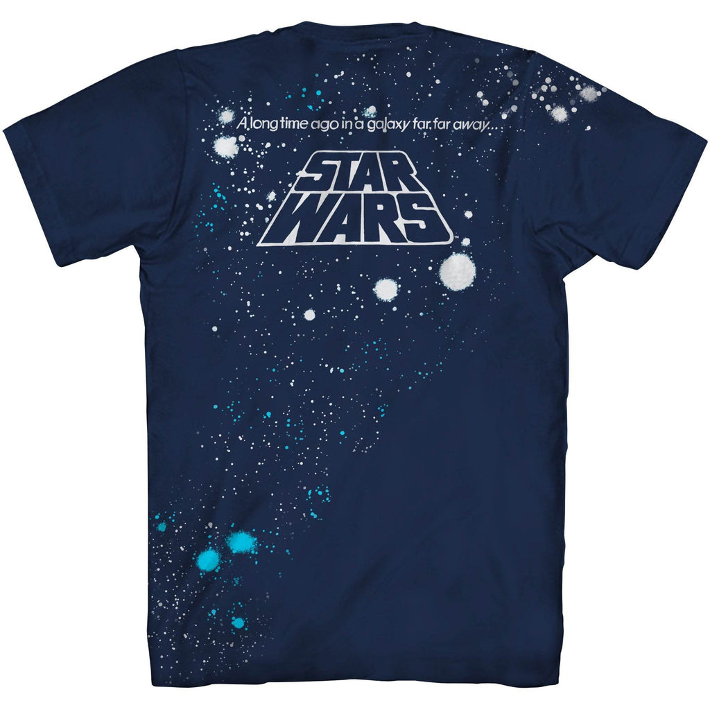Star Wars War Of Wars Vintage Poster Allover Print Adult T-Shirt - S