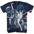 Star Wars War Of Wars Vintage Poster Allover Print Adult T-Shirt - S