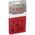 Star Wars X-Wing 1st Edition: Red Bases and Pegs - 