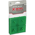 Star Wars X-Wing 1st Edition: Green Bases and Pegs - 