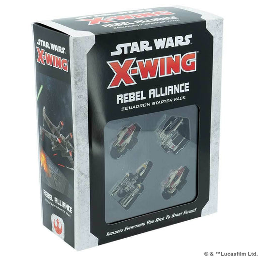 Star Wars: X-Wing 2nd Edition - Rebel Alliance Squadron Starter Pack - 