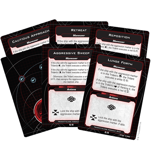 Star Wars: X-Wing 2nd Edition - Trident-class Assault Ship - 