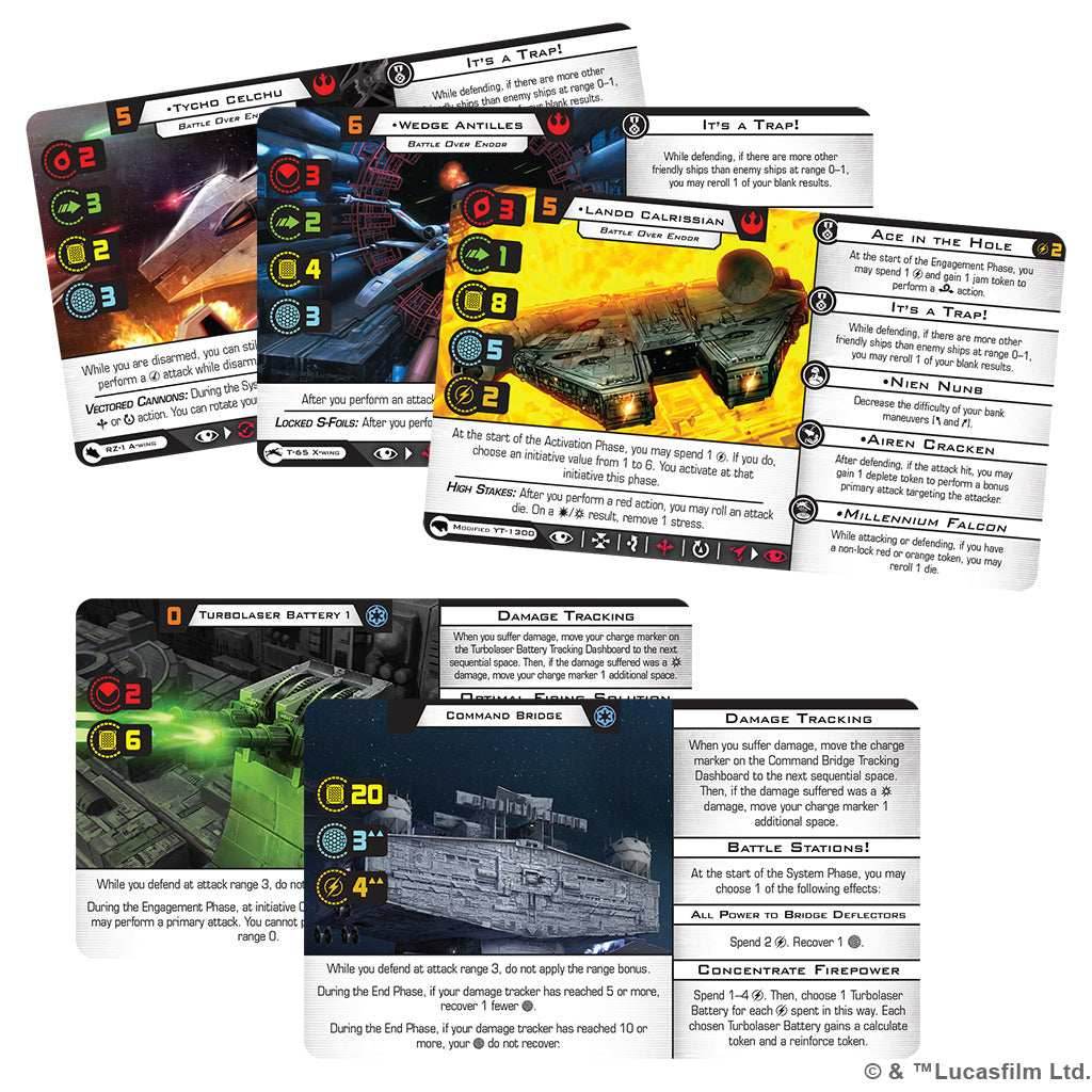 Star Wars X-Wing: Battle Over Endor Scenario Pack - 