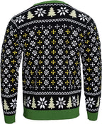 T-Rex DJ Holiday Dinosaur Sweater