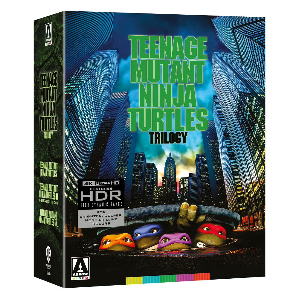 TMNT - Teenage Mutant Ninja Turtles (3 Films) (1990-1993) Movie Collection - Limited Edition (4K UHD)
