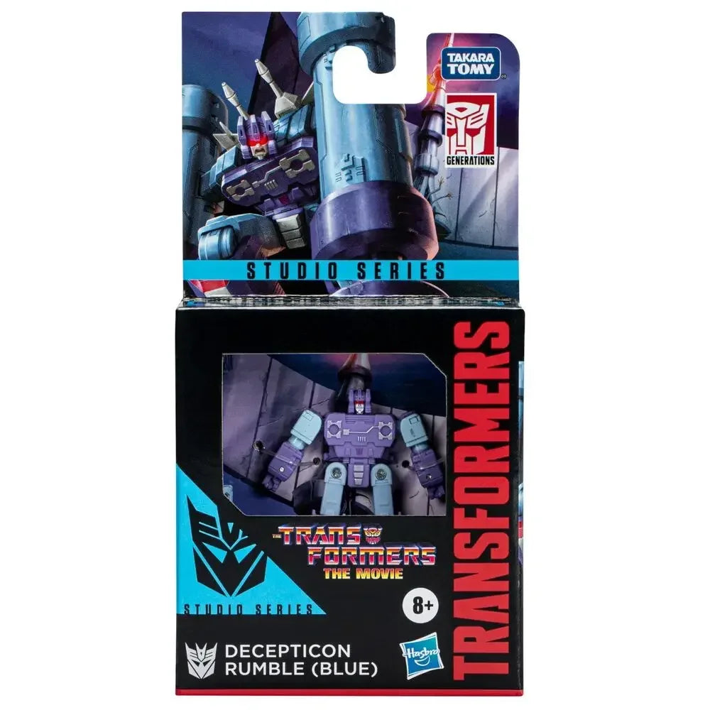 Takara Tomy Hasbro Transformers Studio Series Laserbeak Core Rumble Blue Cassette Tape Action Ornaments Figure Hobby Toys