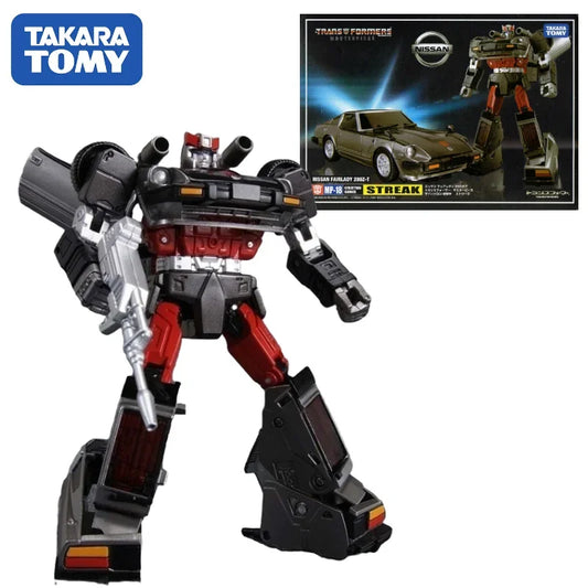 TAKARA TOMY Transformation MP-18 MP18 Bluestreak Autobots CAR Metal Part Action Figure Deformation Robot Ornaments Figure