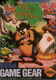 Taz-Mania (Sega Game Gear) - Game Manual Only