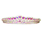 Teardrop Cluster Detailed Princess Tiara