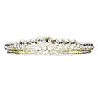 Teardrop Cluster Detailed Princess Tiara