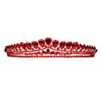 Teardrop Cluster Detailed Princess Tiara