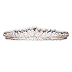 Teardrop Cluster Detailed Princess Tiara